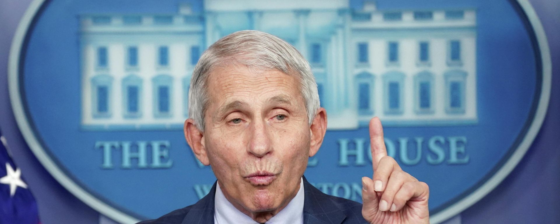Fauci speaks during a press briefing at the White House in Washington Fauci speaks during a press briefing at the White House in Washington - Sputnik International, 1920, 29.12.2021