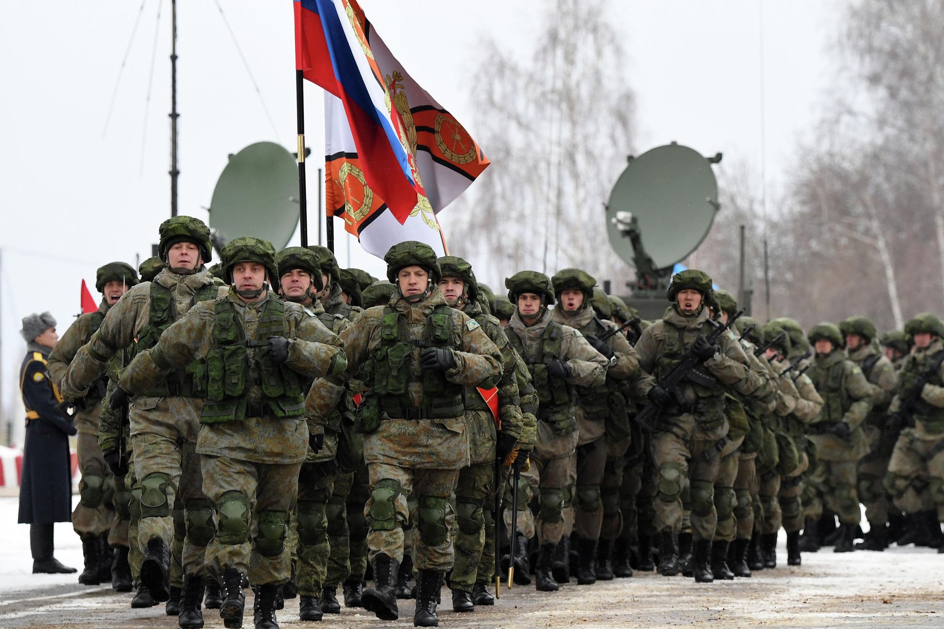 CSTO peacekeeping forces during the Unbreakable Brotherhood-2021 military drills in Kazan, Russia. - Sputnik International, 1920, 08.01.2022
