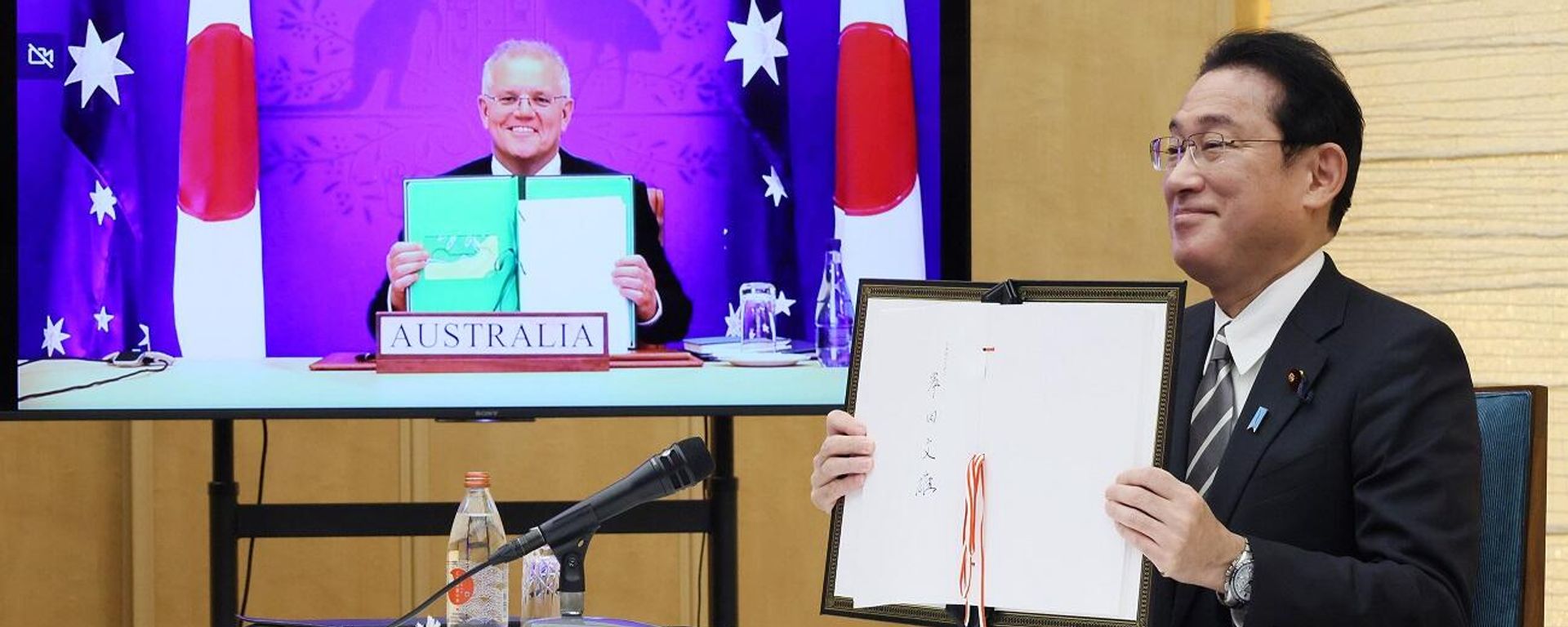 Australia, Japan Sign Defence Pact on 6 Jan 2022 Australia, Japan Sign Defence Pact on 6 Jan 2022 - Sputnik International, 1920, 13.08.2023