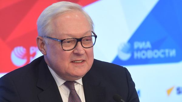 Russian Deputy Foreign Minister Sergei Ryabkov during a briefing on arms control and strategic stability at the Rossiya Segodnya International Multimedia Press Center in Moscow. - Sputnik International