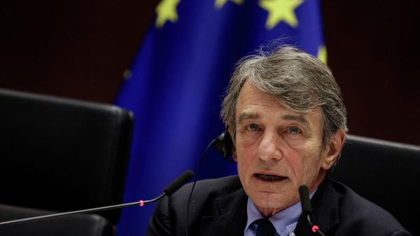 European Parliament President David Sassoli speaks during the parliament's plenary session in Brussels, Belgium November 23, 2020 - Sputnik International
