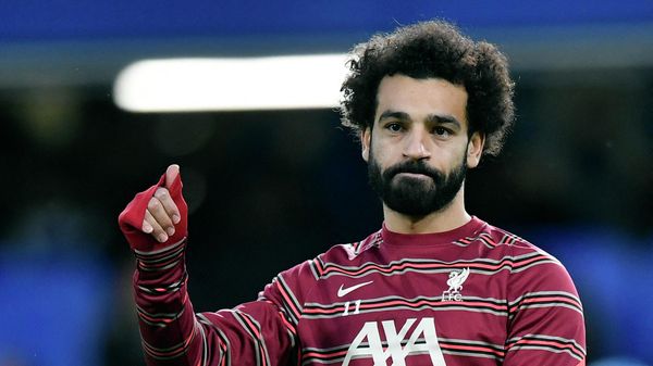 Liverpool's Mohamed Salah during the warm up before the match Liverpool's Mohamed Salah during the warm up before the match - Sputnik International