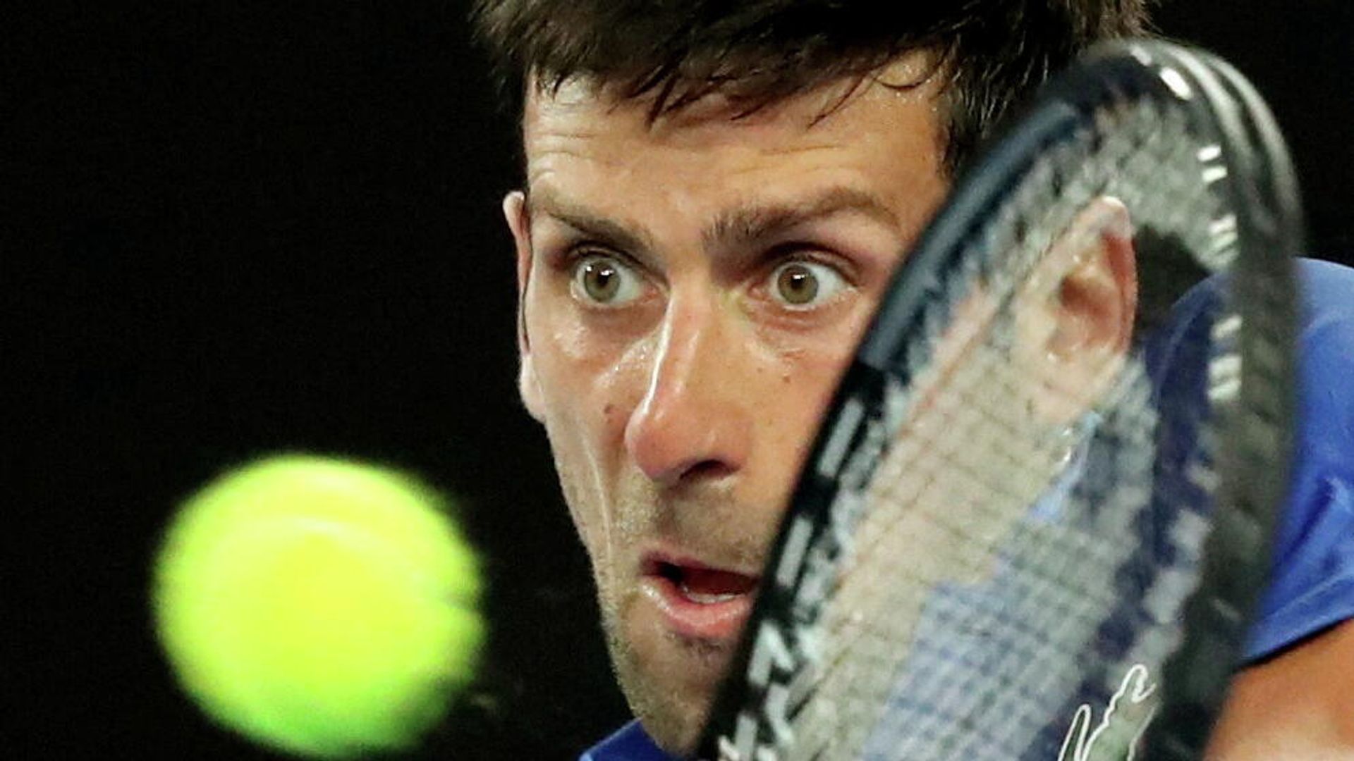 Serbia’s Novak Djokovic in action during the match against Mitchell Krueger Serbia’s Novak Djokovic in action during the match against Mitchell Krueger - Sputnik International, 1920, 23.01.2022