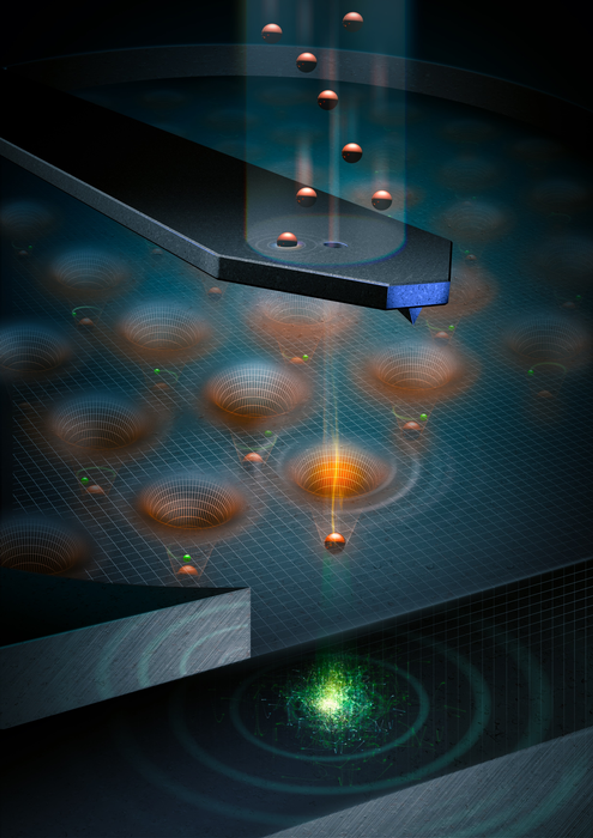 Illustration of the single atom technique - Sputnik International, 1920, 13.01.2022