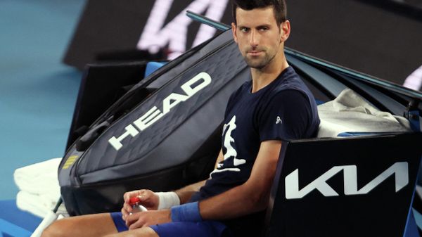 Novak Djokovic of Serbia attends a practice session ahead of the Australian Open tennis tournament in Melbourne on January 14, 2022 - Sputnik International