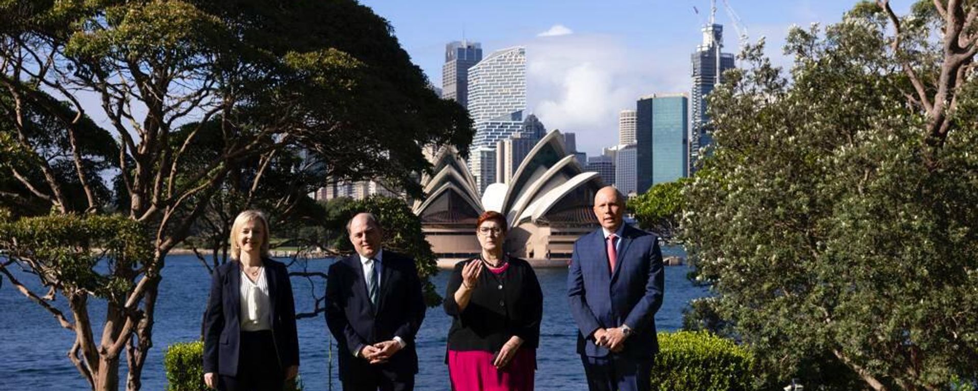 Australia and UK Hold Annual AUKMIN Summit on 21 January 2021 Australia and UK Hold Annual AUKMIN Summit on 21 January 2021 - Sputnik International, 1920, 21.01.2022