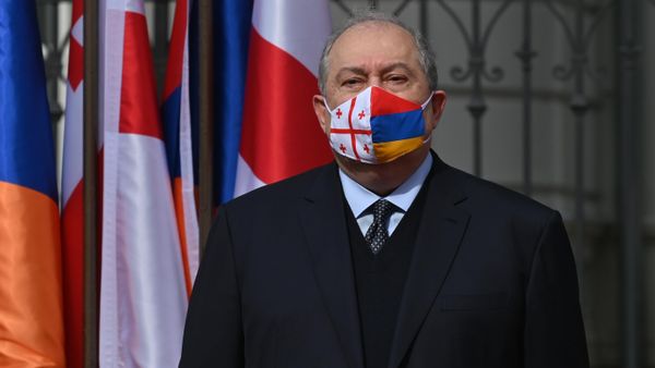 The President of Armenia, Armen Sarkissian - Sputnik International