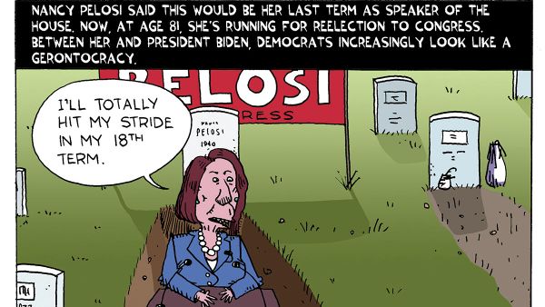 Nancy Pelosi said this would be her last term as Speaker of the House. Now, at age 81, she’s running for reelection to Congress. Between her and President Biden, Democrats increasingly look like a gerontocracy.  - Sputnik International