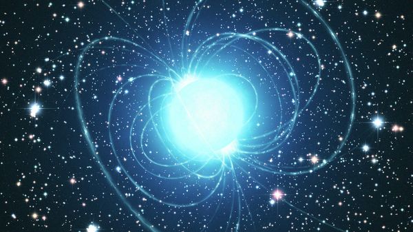 Artist’s impression of the magnetar - Sputnik International