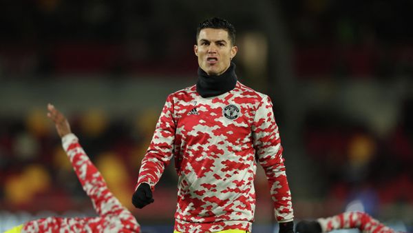 Cristiano Ronaldo during the warm up before the match  - Sputnik International