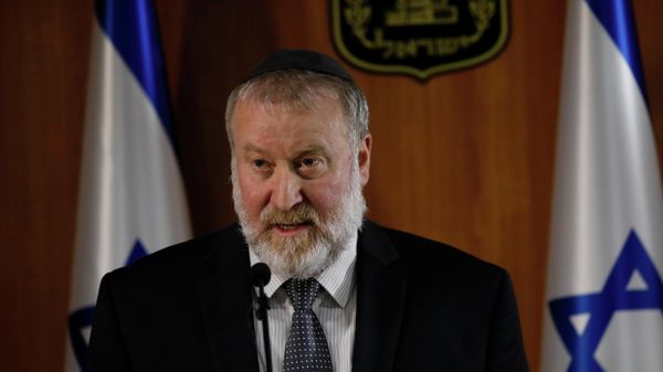 Israel's Attorney General Avichai Mandelblit reads a statement for media, in Jerusalem. In an official letter to the national security adviser released on Monday, 2 March 2021. - Sputnik International