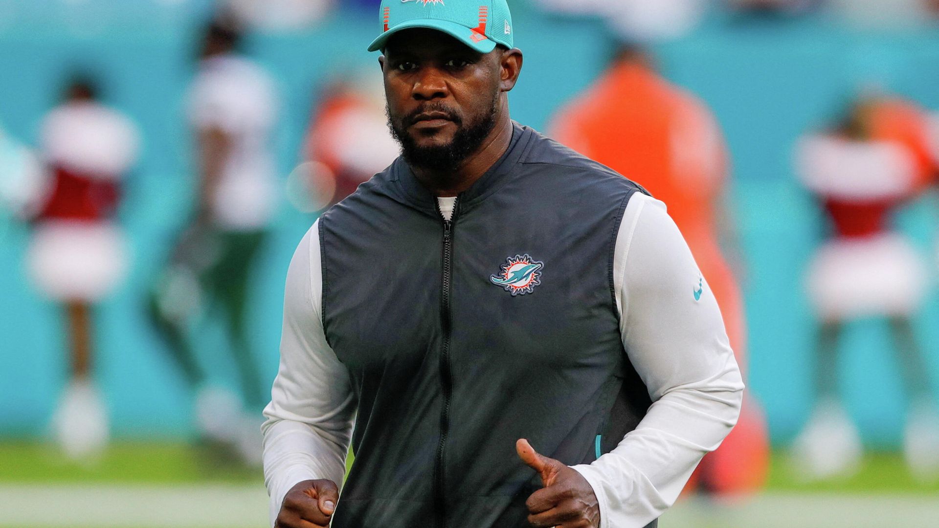 Brian Flores Miami Dolphins Head Coach - Sputnik International, 1920, 02.02.2022
