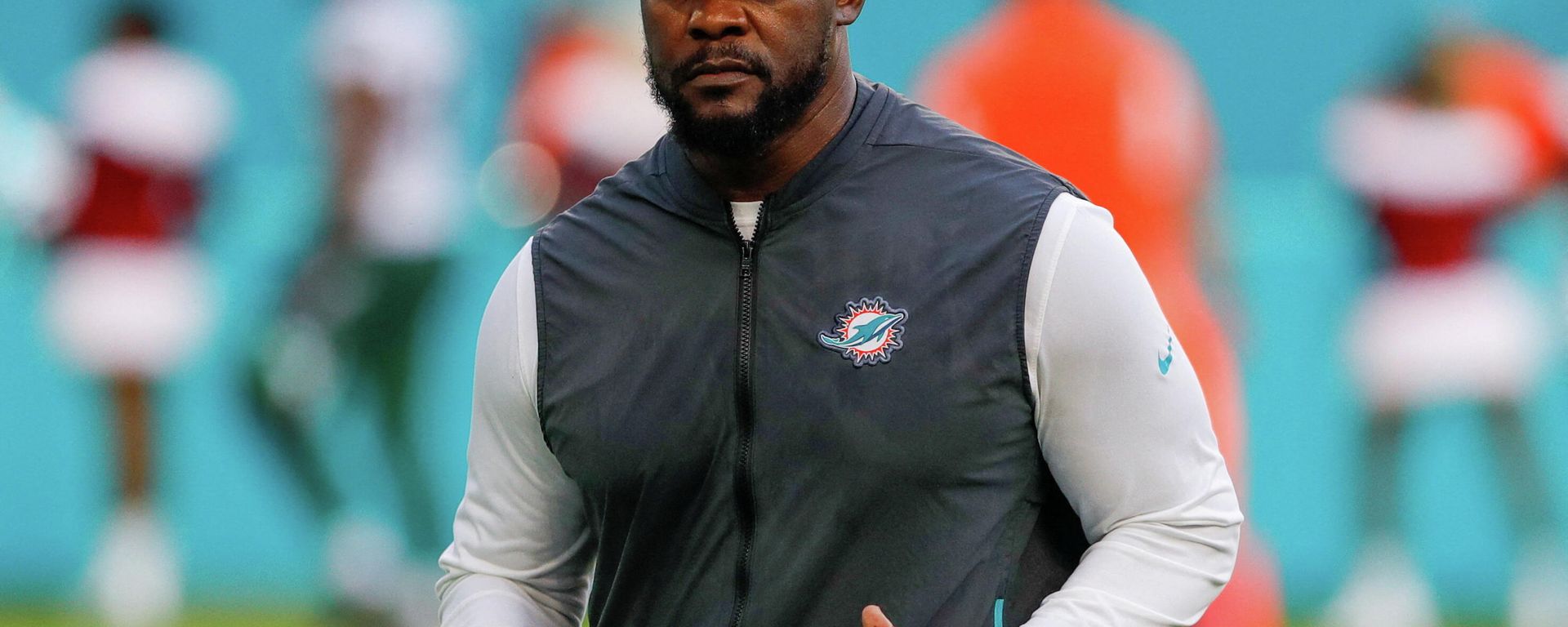 Brian Flores Miami Dolphins Head Coach Brian Flores Miami Dolphins Head Coach - Sputnik International, 1920, 02.02.2022