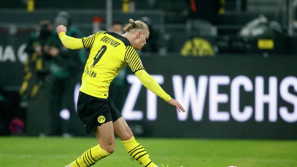 Borussia Dortmund's Erling Braut Haaland Borussia Dortmund's Erling Braut Haaland - Sputnik International