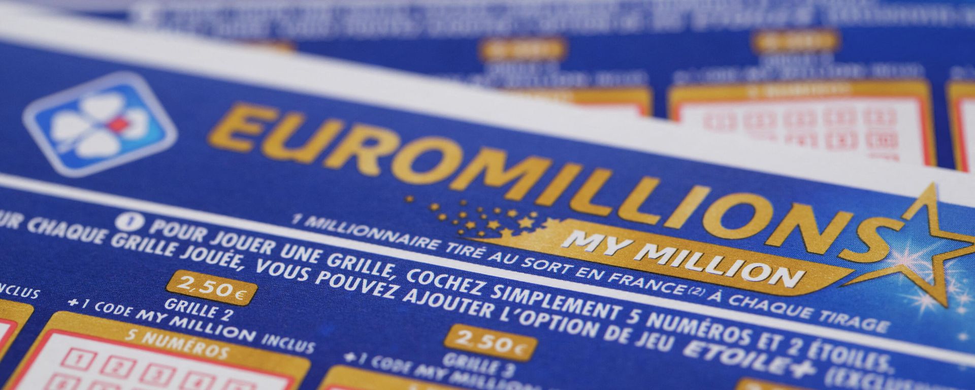 Euromillions grids by Francaise des Jeux (FDJ), the operator of France's national lottery games are pictured on March 27, 2018 in Paris Euromillions grids by Francaise des Jeux (FDJ), the operator of France's national lottery games are pictured on March 27, 2018 in Paris - Sputnik International, 1920, 05.02.2022