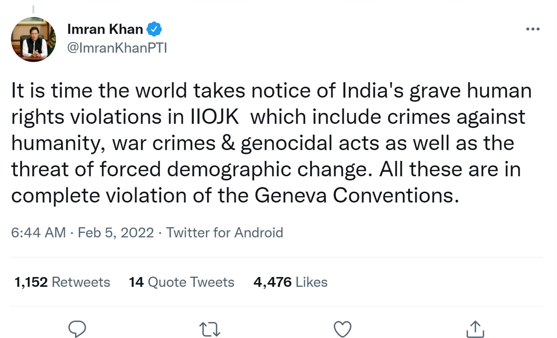 Twitter screenshot - Sputnik International, 1920, 05.02.2022