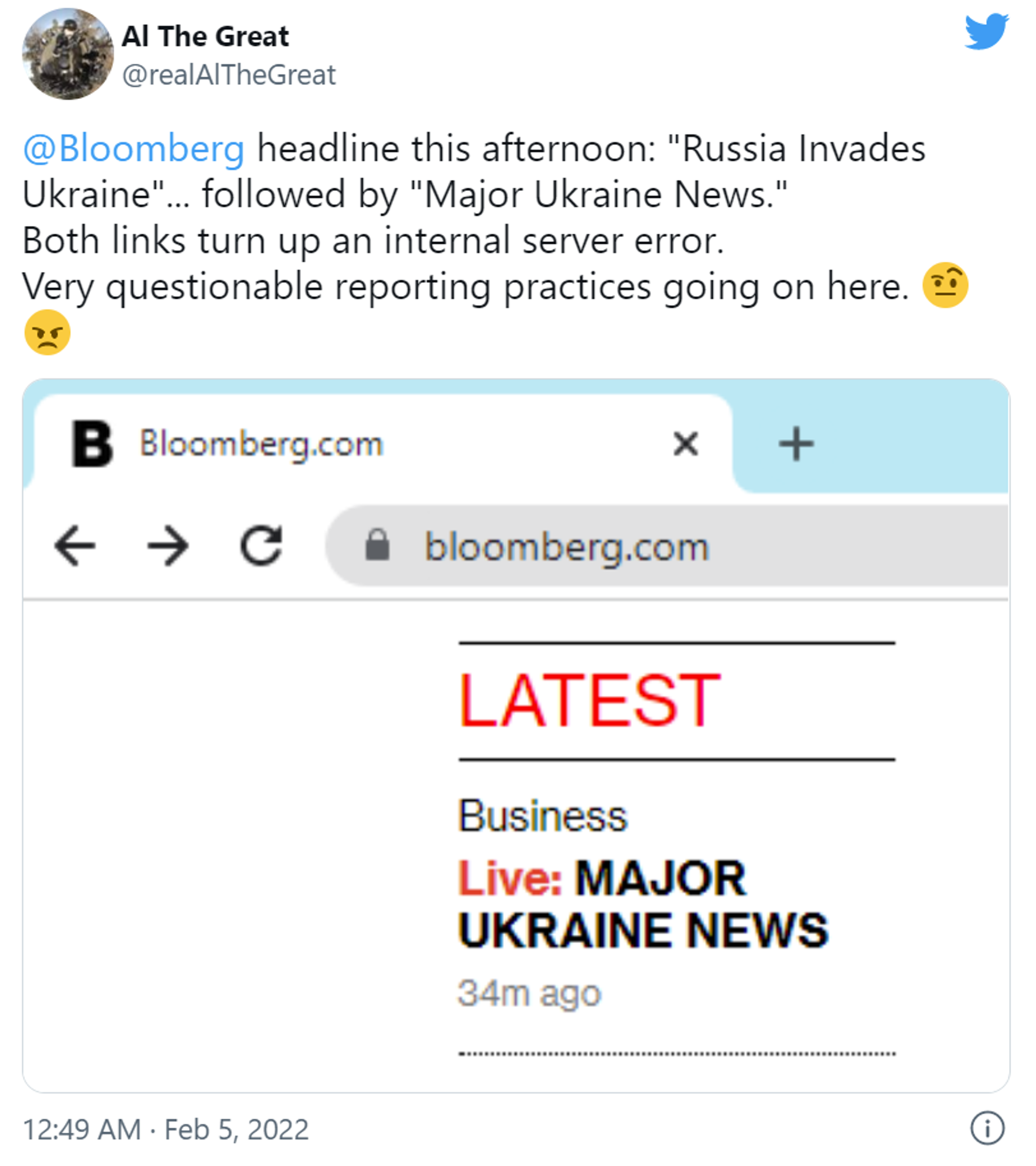 Screenshot - Sputnik International, 1920, 05.02.2022