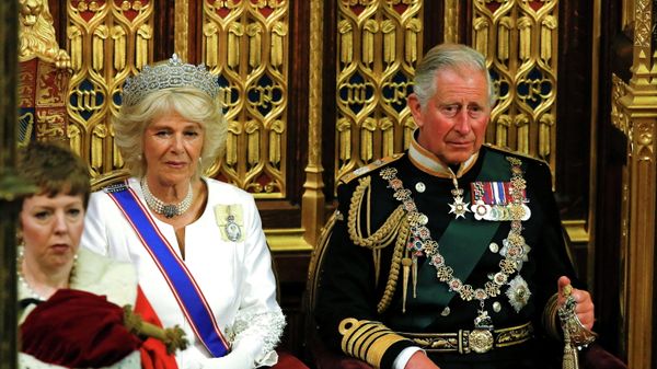 FILE PHOTO: Britain's Prince Charles and Camilla, Duchess of Cornwall, wait for Queen Elizabeth to deliver her speech during the State Opening of Parliament in London - Sputnik International