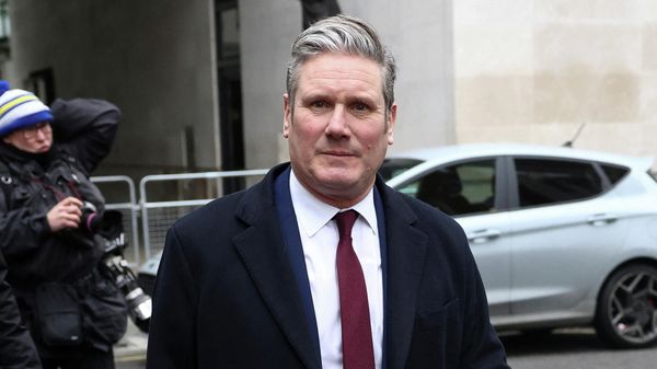 British Labour Party leader Keir Starmer leaves the BBC Headquarters in London, Britain, January 16, 2022 - Sputnik International