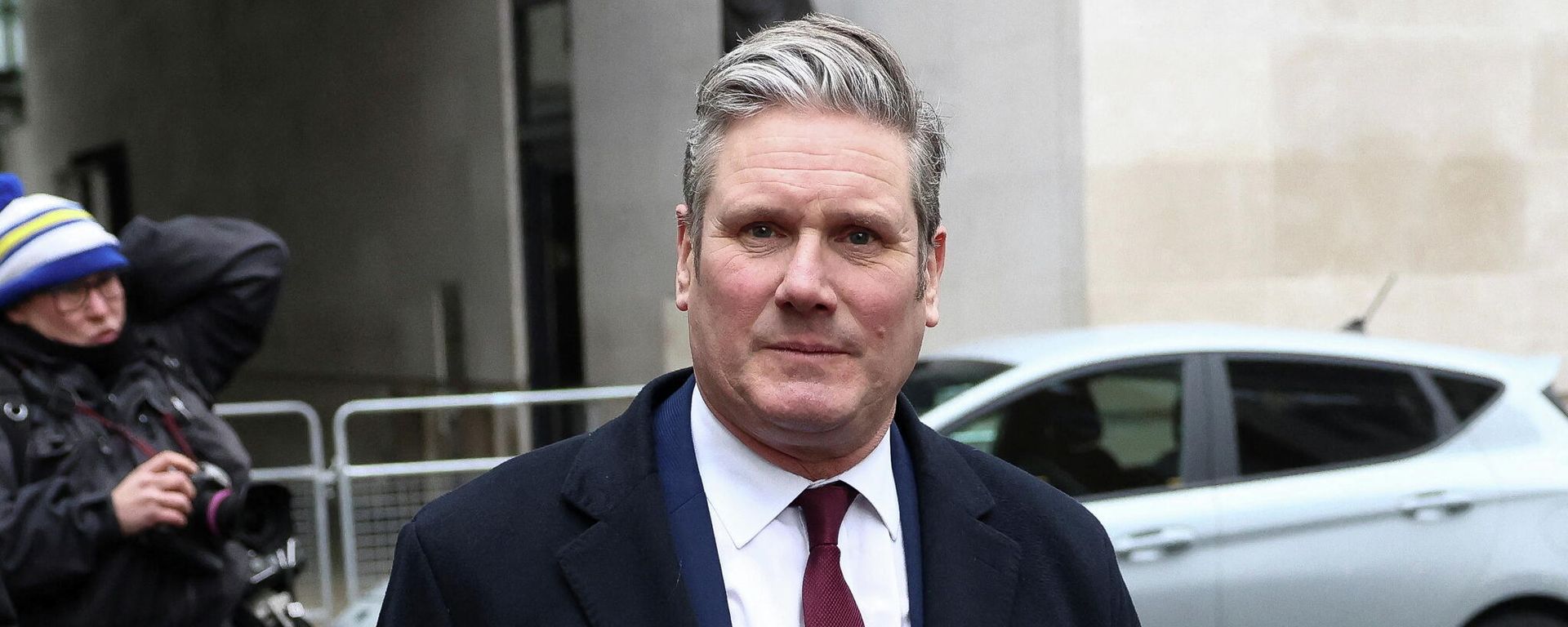 British Labour Party leader Keir Starmer leaves the BBC Headquarters in London, Britain, January 16, 2022 - Sputnik International, 1920, 08.02.2022