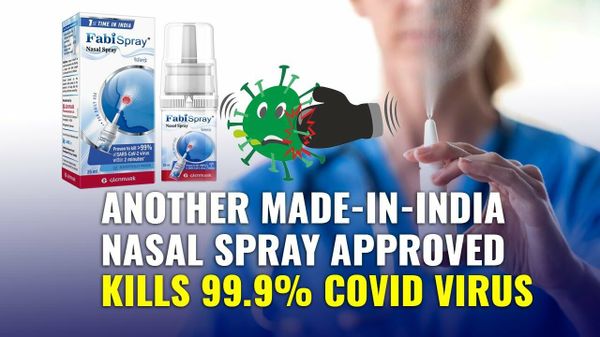 First Nasal Spray For Covid-19 Treatment In India Glenmark’s FabiSpray Launched | Made In India First Nasal Spray For Covid-19 Treatment In India Glenmark’s FabiSpray Launched | Made In India - Sputnik International