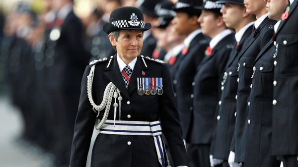 In this Friday, Nov. 2, 2017 file photo, Britain's Metropolitan Police Commissioner Cressida Dick inspects police cadets at the Metropolitan Police Service Passing Out Parade at Hendon, in London - Sputnik International