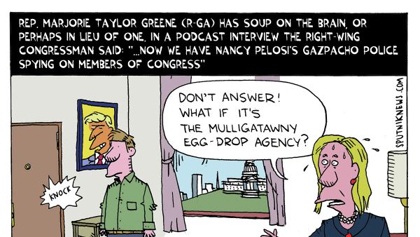 Marjorie Taylor Greene gets in Hot Gazpacho - Sputnik International