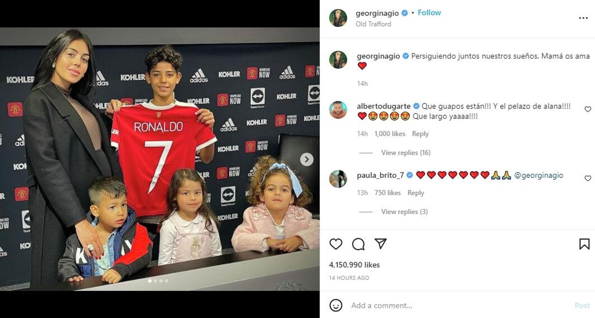 Georgina Rodriguez Cristiano Ronaldo Junior Picture - Sputnik International, 1920, 11.02.2022