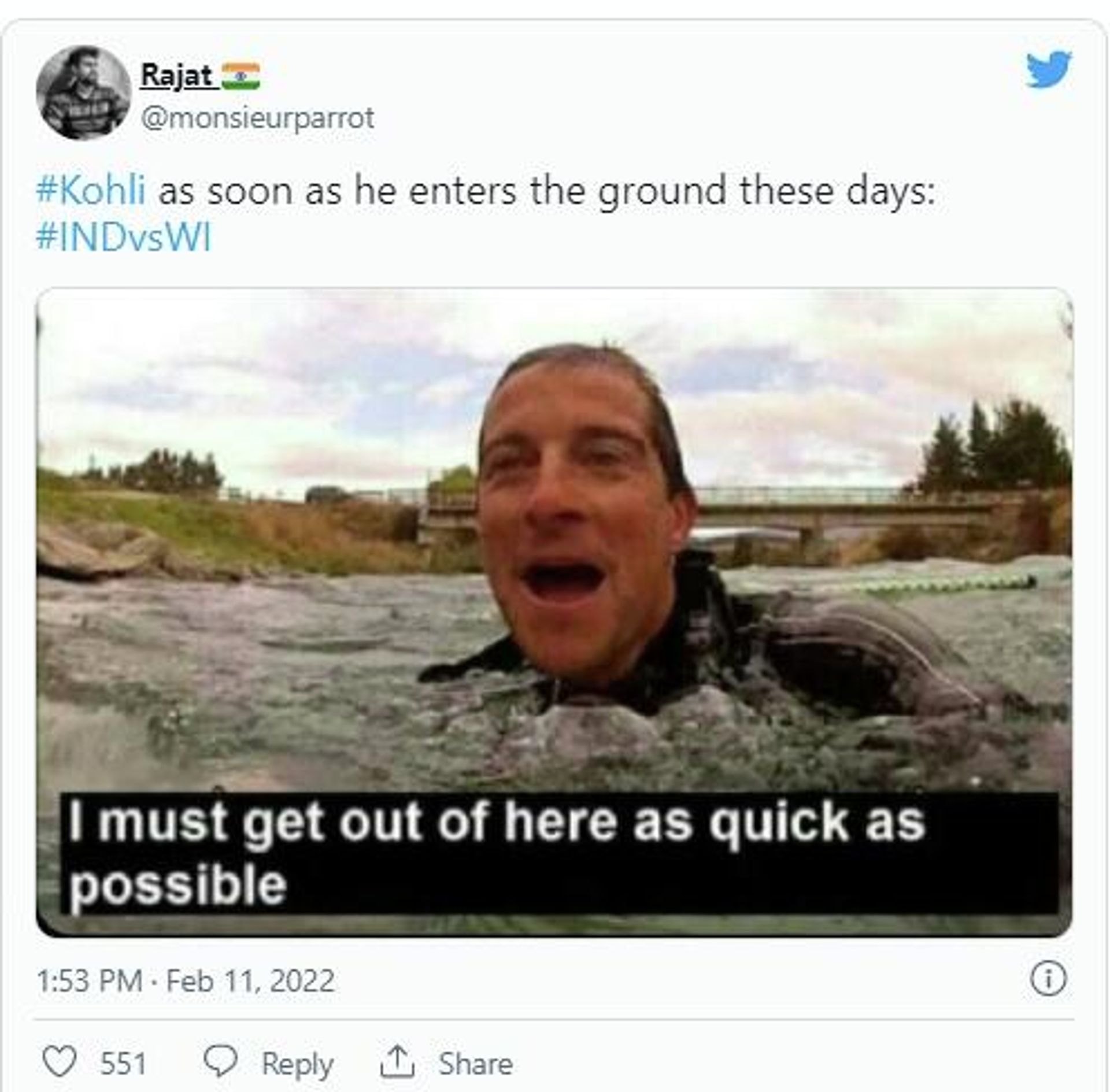 Virat Kohli leaving ground - Sputnik International, 1920, 11.02.2022