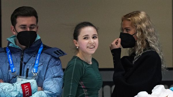 Russian figure skater Kamila Valieva during her practice at Beijing Olympic Games 2022 - Sputnik International