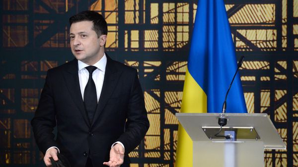 Ukrainian President Volodymyr Zelensky, file photo. - Sputnik International