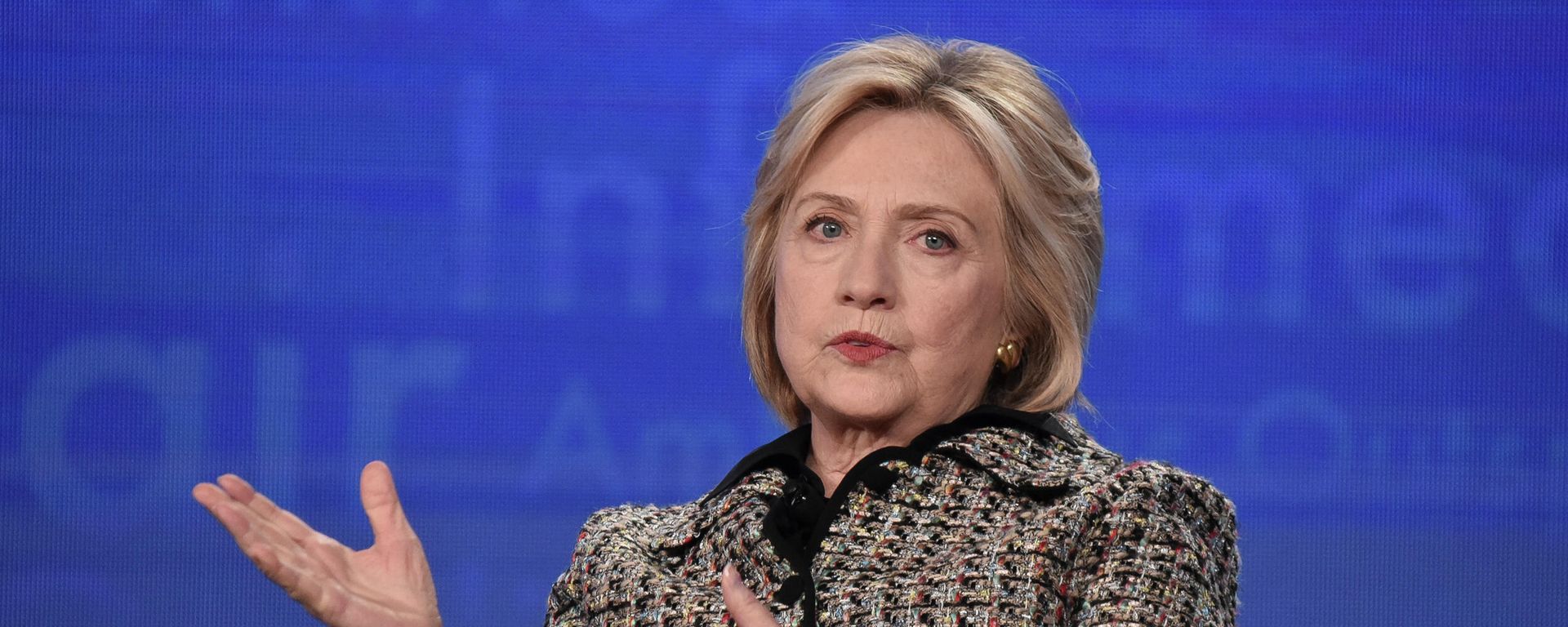 Hillary Clinton participates in the Hulu Hillary panel during the Winter 2020 Television Critics Association Press Tour, on Friday, Jan. 17, 2020, in Pasadena, Calif.  - Sputnik International, 1920, 08.06.2023