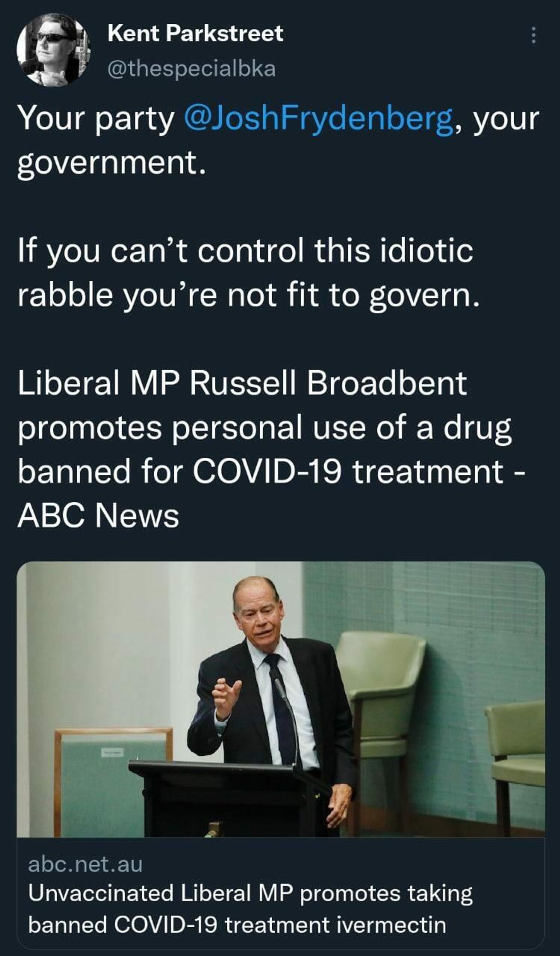 Australians Blasts MP for Promoting Banned Drug - Sputnik International, 1920, 14.02.2022