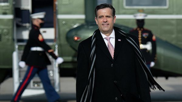 Director of National Intelligence, John Ratcliffe, arrives to board Air Force One at Joint Base Andrews in Maryland on December 12, 2020 - Sputnik International