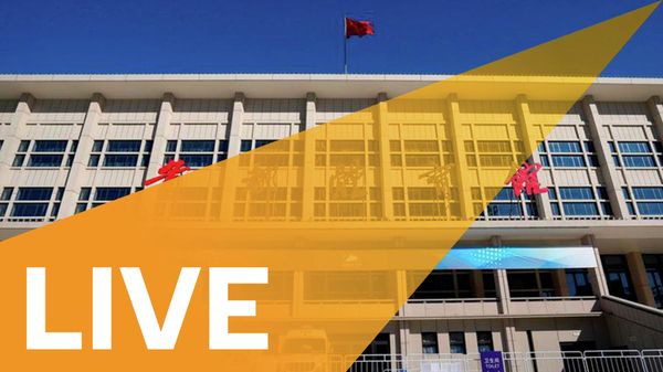 Situation Outside Beijing Stadium Ahead of Olympic Women's Singles Skating Event - Sputnik International