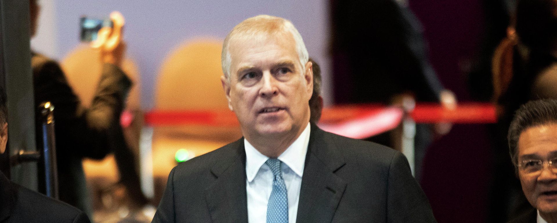 In this Nov. 3, 2019 file photo, Britain's Prince Andrew arrives at ASEAN Business and Investment Summit (ABIS) in Nonthaburi, Thailand. Prince Andrew wasn’t on trial in the Ghislaine Maxwell sex trafficking case, but her conviction is bad news for the man who is ninth in line to the British throne. (AP Photo/Sakchai Lalit, file) - Sputnik International, 1920, 19.06.2022