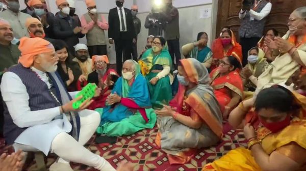 Very special moments at the Shri Guru Ravidas Vishram Dham Mandir in Delhi - Sputnik International