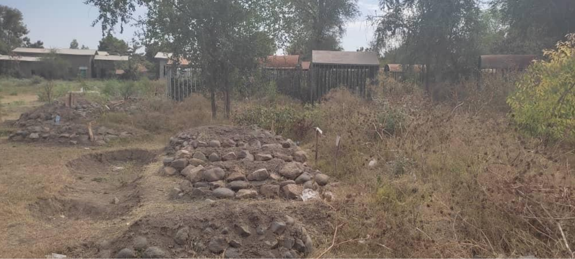 New graves in the St. George’s Church graveyard in Kobo, Ethiopia, where witnesses and survivors told Amnesty International that they buried those summarily killed by Tigrayan forces on 9 September 2021. New graves in the St. George’s Church graveyard in Kobo, Ethiopia, where witnesses and survivors told Amnesty International that they buried those summarily killed by Tigrayan forces on 9 September 2021. - Sputnik International, 1920, 16.02.2022