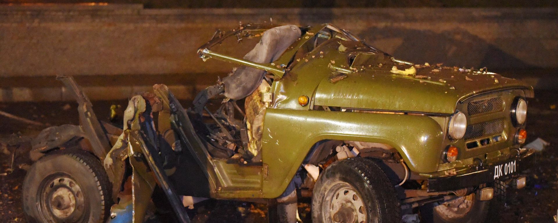 Car Explosion in Donetsk - Sputnik International, 1920, 18.02.2022