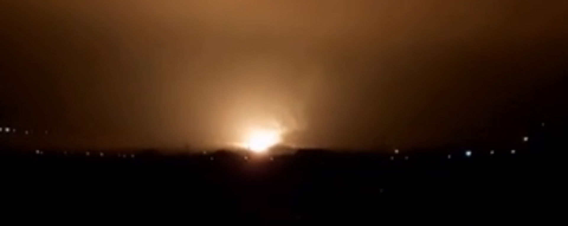 Explosion on gas pipeline in Luhansk, 19 February 2022 Explosion on gas pipeline in Luhansk, 19 February 2022 - Sputnik International, 1920, 18.02.2022