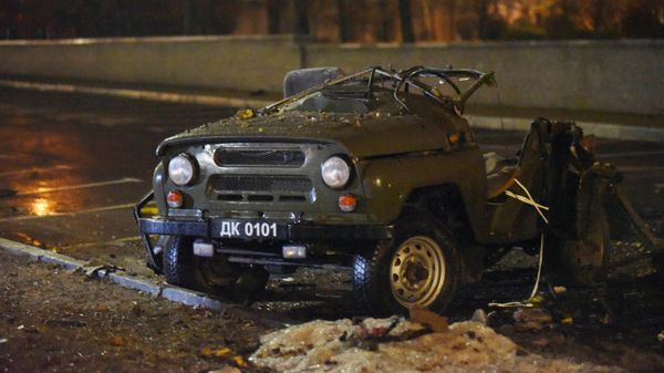 Car bombing in Donetsk - Sputnik International