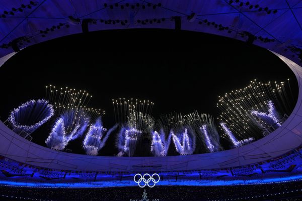 Firework display at the closing ceremony of the 2022 Winter Olympics, Sunday, Feb. 20, 2022, in Beijing. Firework display at the closing ceremony of the 2022 Winter Olympics, Sunday, Feb. 20, 2022, in Beijing. - Sputnik International