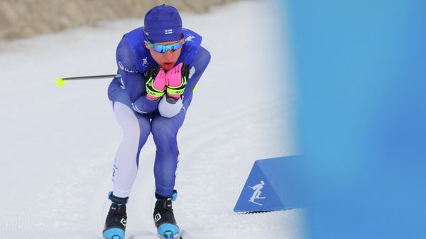 2022 Beijing Olympics - Cross-Country Skiing - Men's 15km Classic - National Cross-Country Centre, Zhangjiakou, China - February 11, 2022. Remi Lindholm of Finland in action - Sputnik International