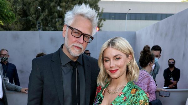 LOS ANGELES, CALIFORNIA - AUGUST 02: (L-R) James Gunn and Jennifer Holland attend the Warner Bros. premiere of The Suicide Squad at Regency Village Theatre on August 02, 2021 in Los Angeles, California - Sputnik International