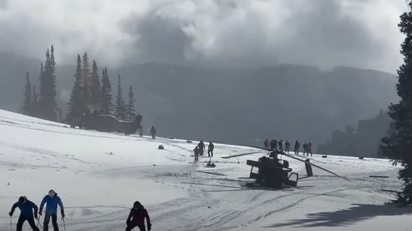 Two Black Hawk helicopters crash in Little Cottonwood Canyon
 - Sputnik International