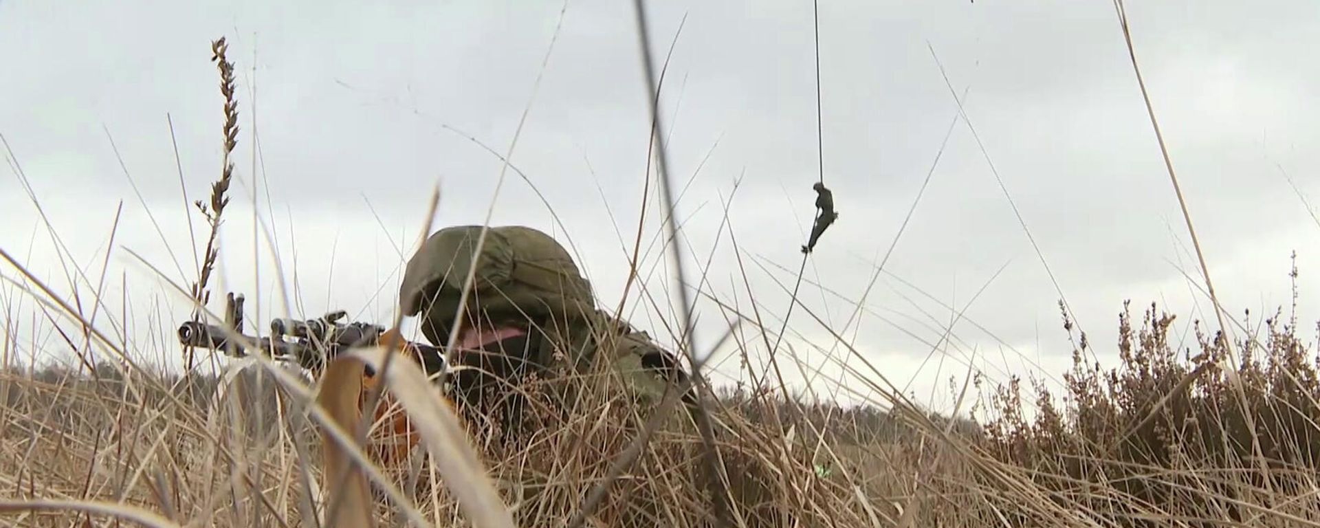 FILE PHOTO - Russian troops conduct landing operation drills on 14 February 2022 FILE PHOTO - Russian troops conduct landing operation drills on 14 February 2022 - Sputnik International, 1920, 27.02.2022