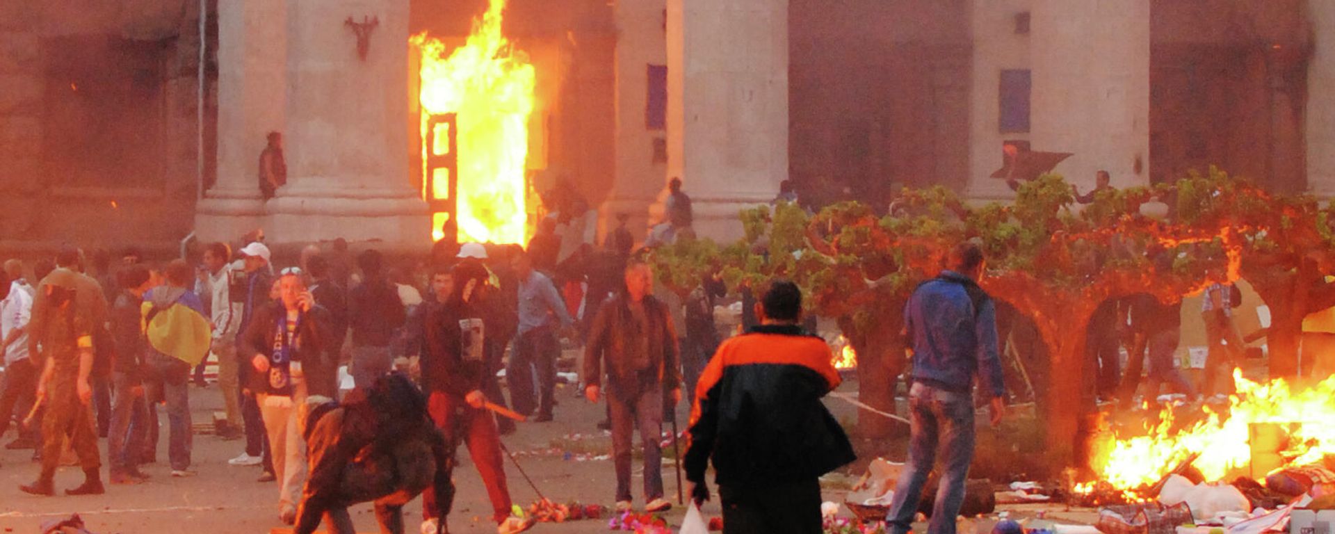Deadly fire at the Trade Unions House, Odessa, Ukraine - Sputnik International, 1920, 25.02.2022