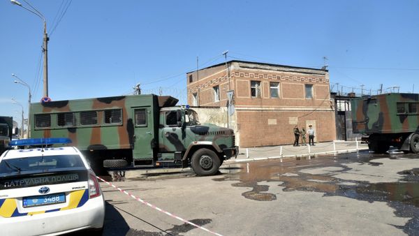 Territory of the Southern penal colony of general regime No. 51 in Odessa, where there was a mass disobedience of prisoners - Sputnik International
