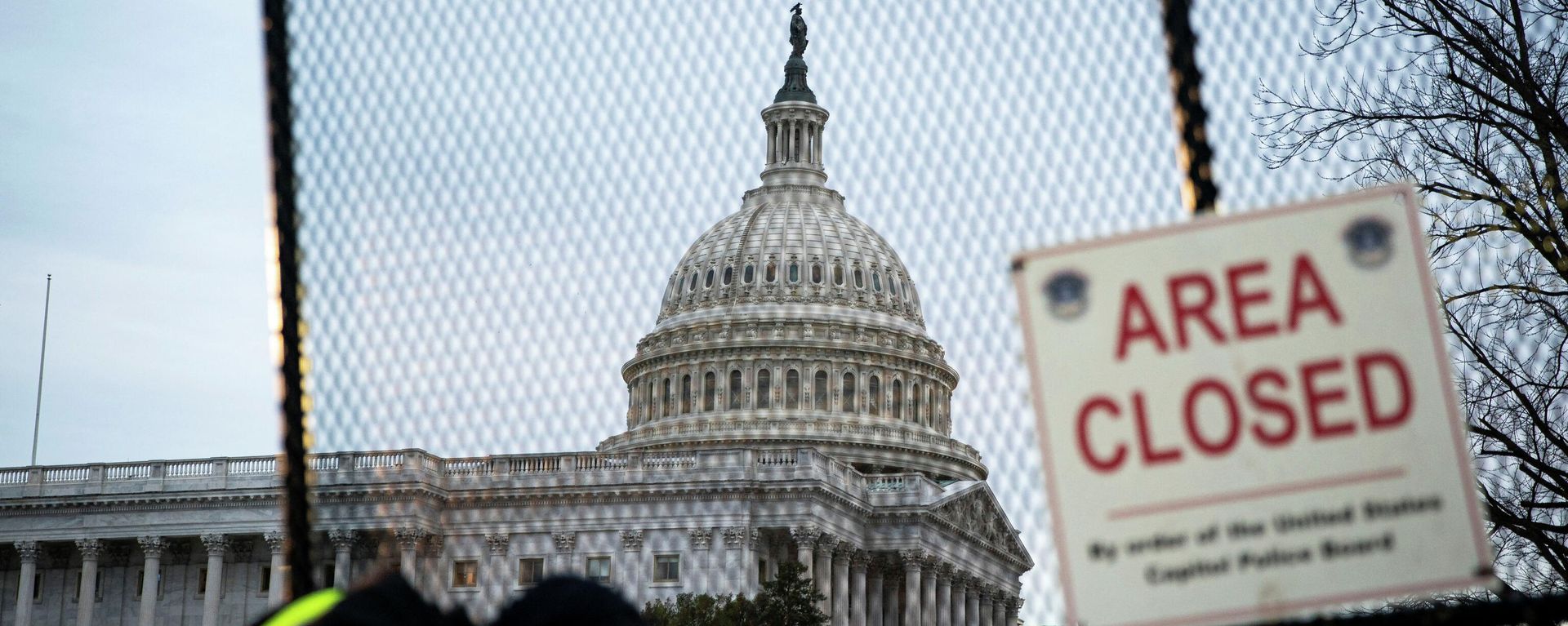 The U.S. Capitol, seen behind newly installed security fencing ahead of the upcoming State of the Union with U.S. President Joe Biden, in Washington, U.S., February 27, 2022. The U.S. Capitol, seen behind newly installed security fencing ahead of the upcoming State of the Union with U.S. President Joe Biden, in Washington, U.S., February 27, 2022. - Sputnik International, 1920, 28.02.2022
