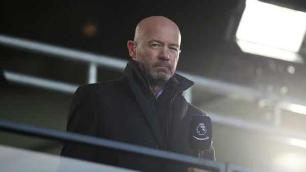 Football pundit and former England player Alan Shearer is seen during the English Premier League football match between Leeds United and Sheffield United at Elland Road in Leeds, northern England on April 3, 2021 Football pundit and former England player Alan Shearer is seen during the English Premier League football match between Leeds United and Sheffield United at Elland Road in Leeds, northern England on April 3, 2021 - Sputnik International
